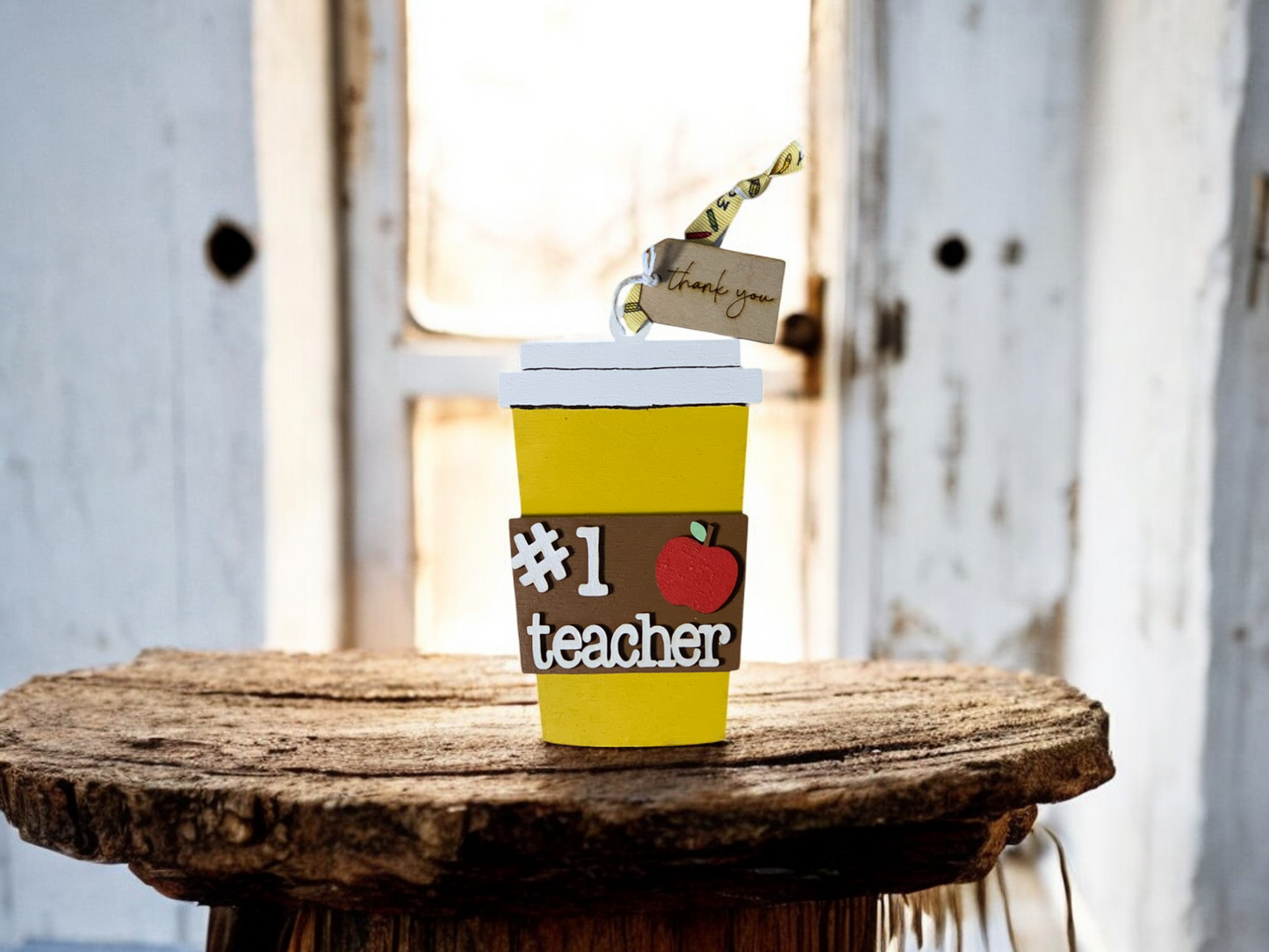 Teacher Appreciation Latte Gift Card Holder