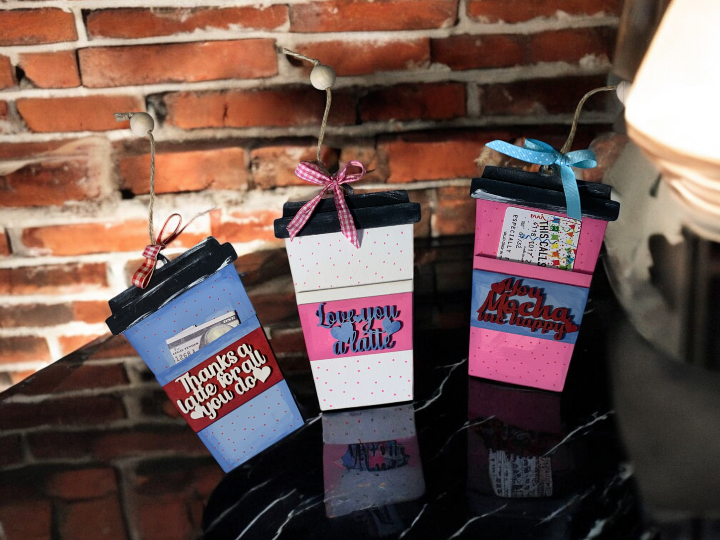 Love Coffee Gift Card Holders