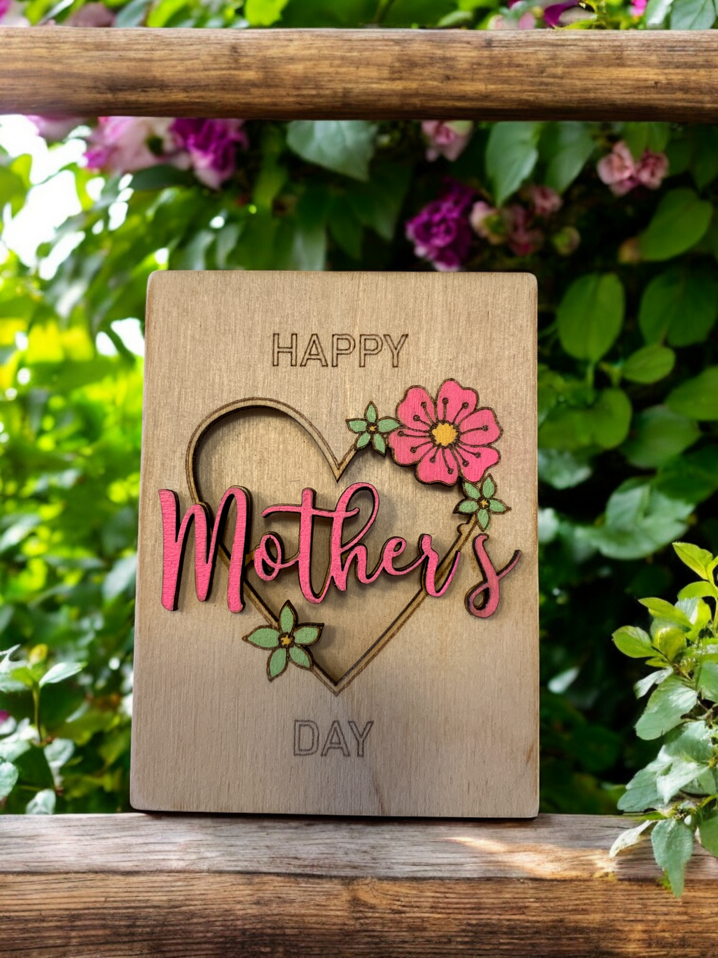 Mother’s Day 3D Gift Card Holder WS