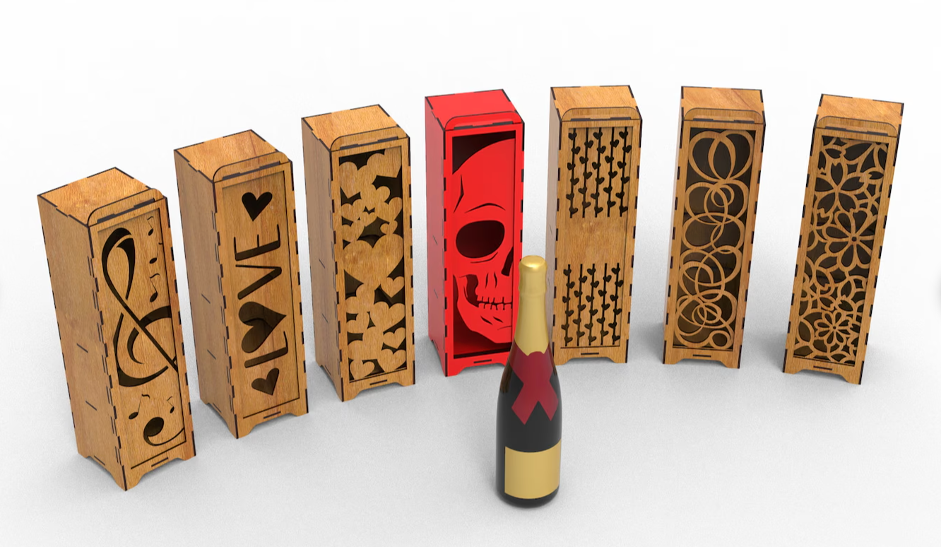 Wooden Wine Box
