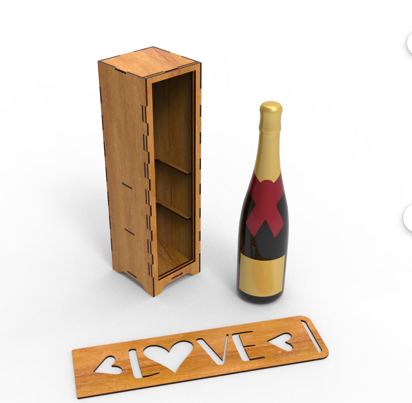 Wooden Wine Box