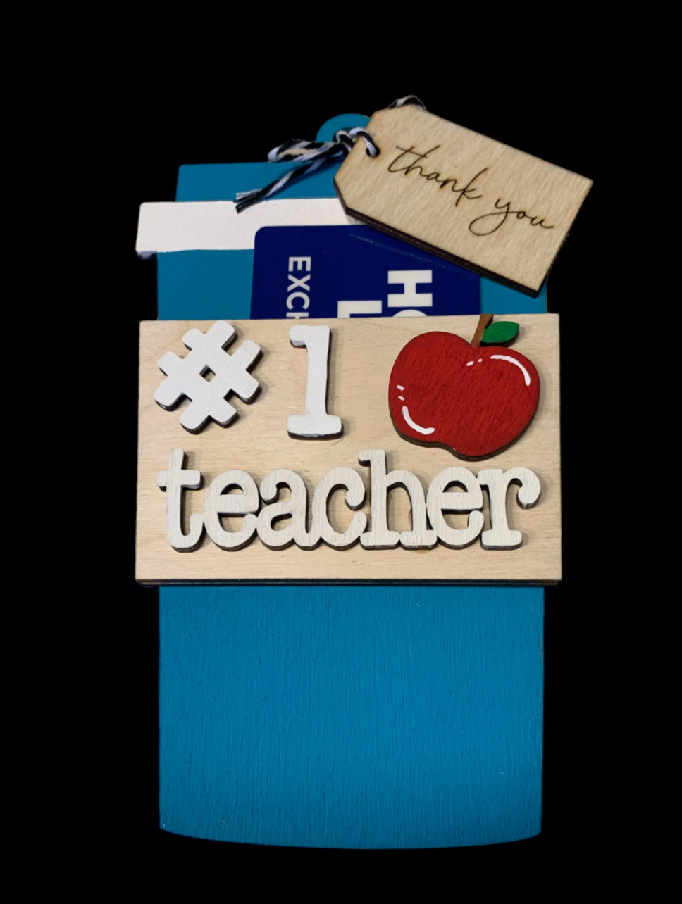 Teacher Appreciation Latte Gift Card Holder