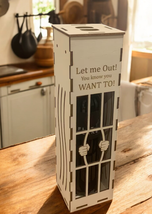 Let me Out Wine Box