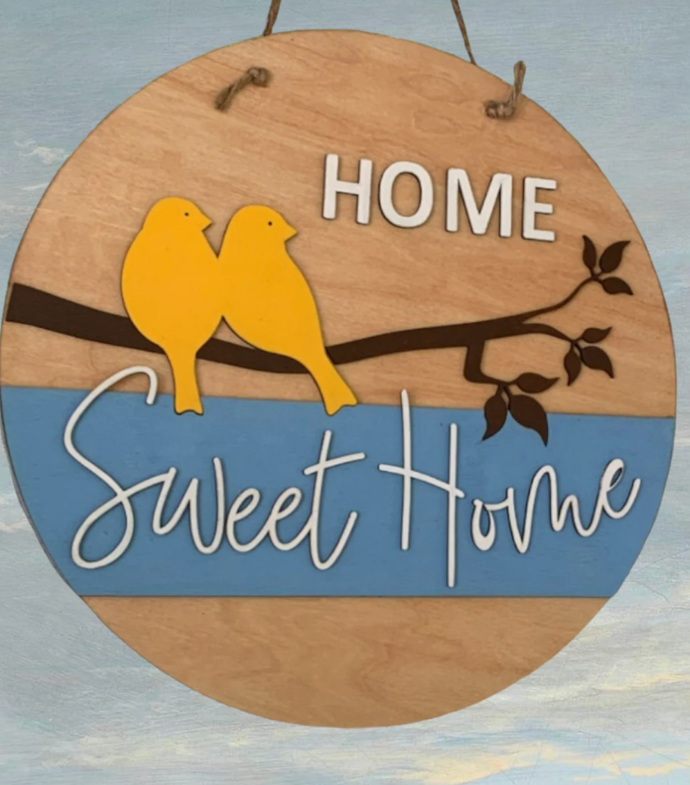 Home Sweet Home Welcome Sign
