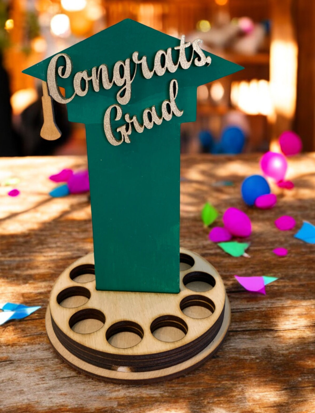 green cap graduation money tree gift