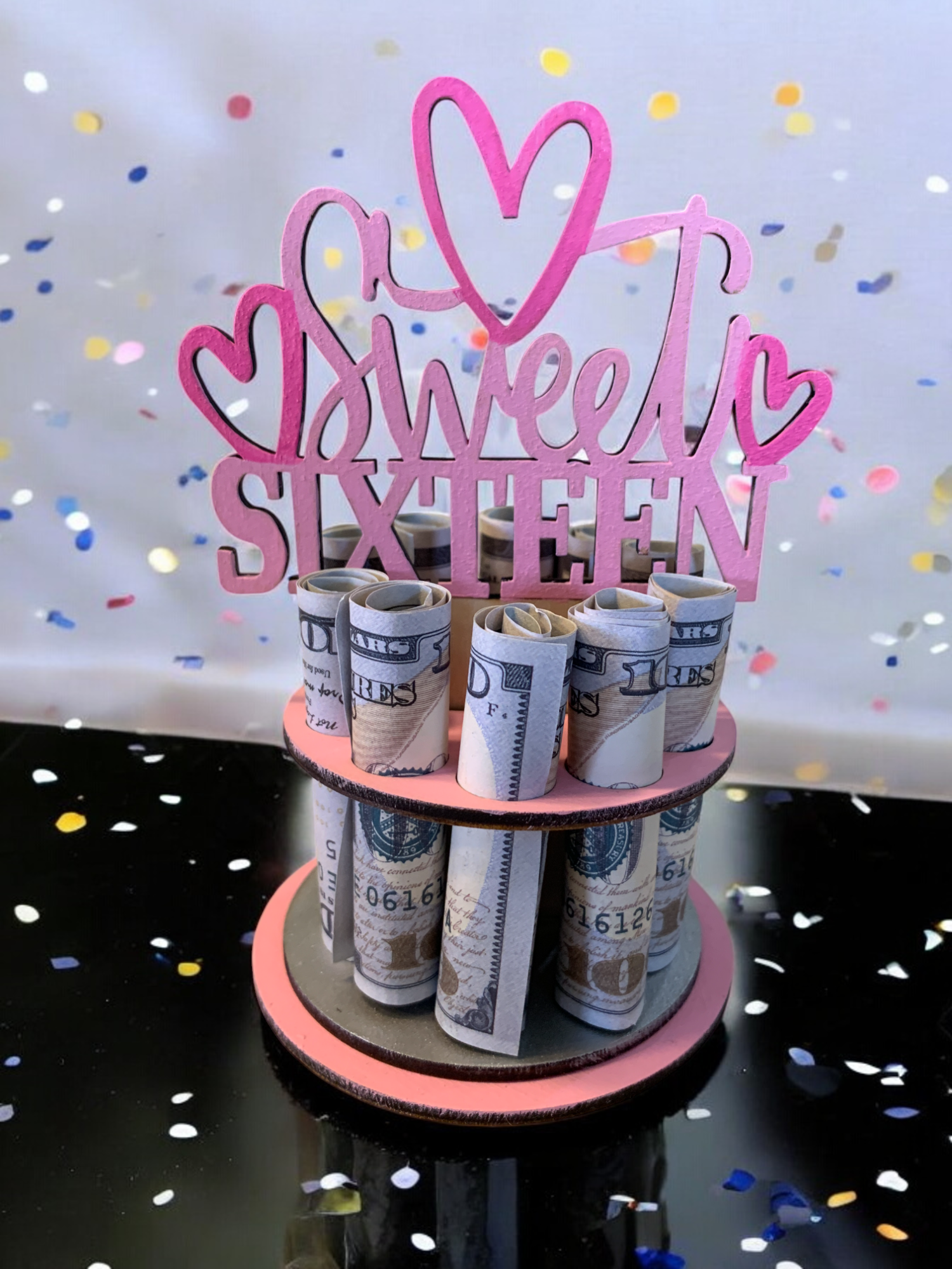 Sweet 16 Money Trees | Handmade Wooden Cash Gifts