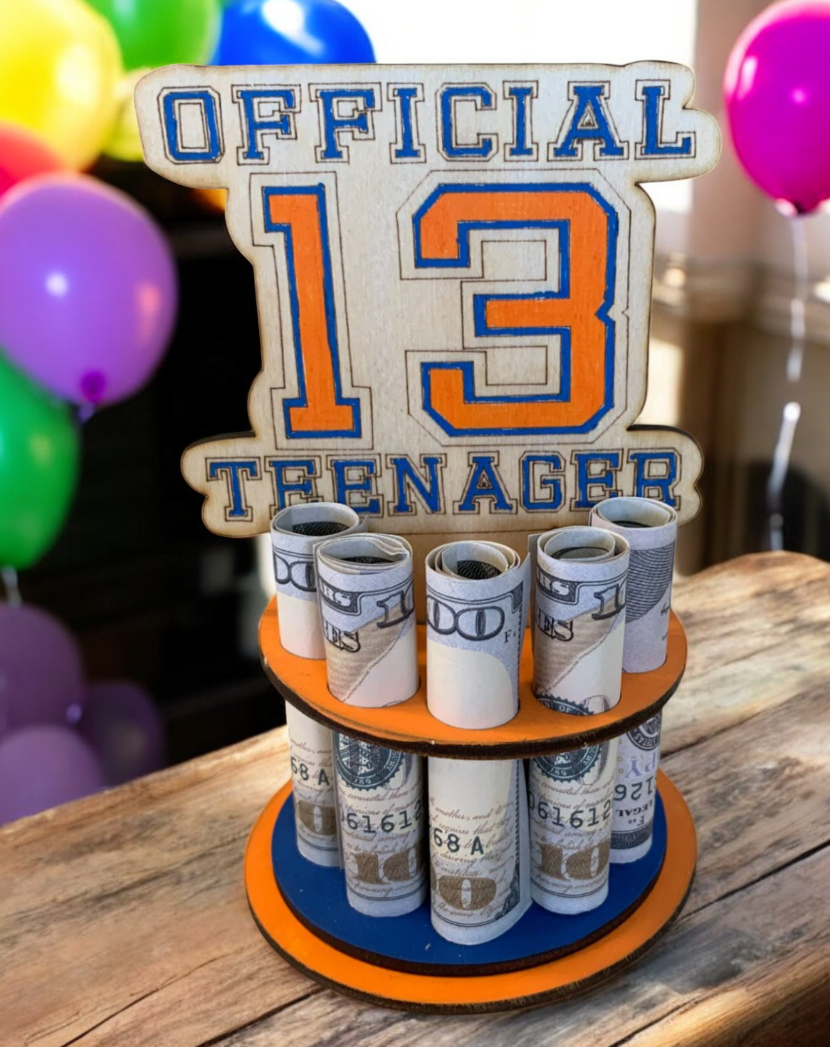 13th Birthday Money Trees | Handmade Wooden Cash Gifts