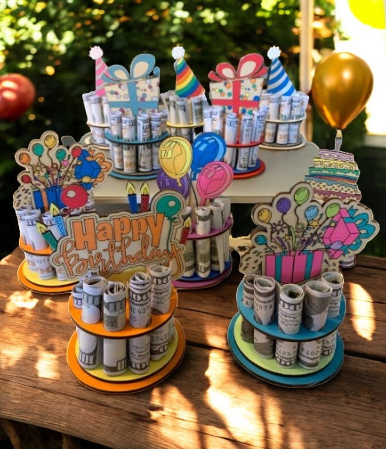 money tree cash gift holder for birthdays