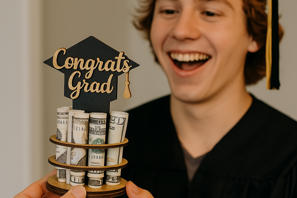 money gift holder for graduation present