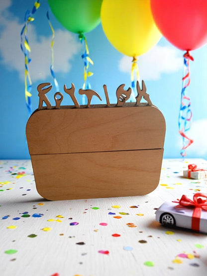 Happy Birthday Dad Gift Card Holder | Handmade Birthday Keepsake for Dad