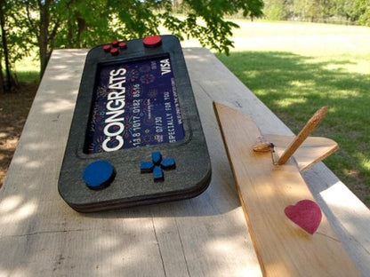 Game Controller Gift Card Holder | Gamer Birthday Gift | Handmade Gaming Gift for Kids and Teens