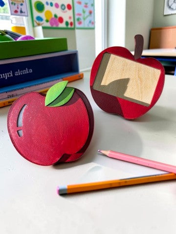 Personalized Apple Teacher Gift Card Holder – Custom Teacher Gift – Teacher Appreciation Gift – End of Year Gift