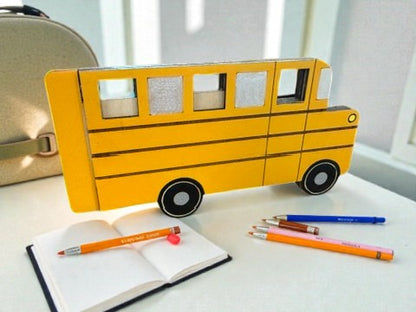 School Bus Gift Card Holder – Bus Driver Gift – Teacher Gift Card Holder – Back to School Gift
