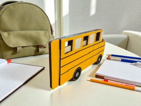 School Bus Gift Card Holder – Bus Driver Gift – Teacher Gift Card Holder – Back to School Gift
