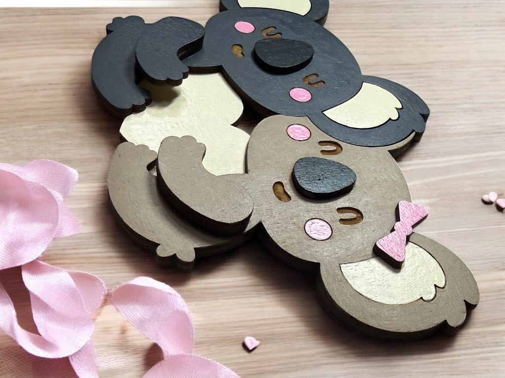 Animal Money Holder – Handmade Wooden Cash Gift