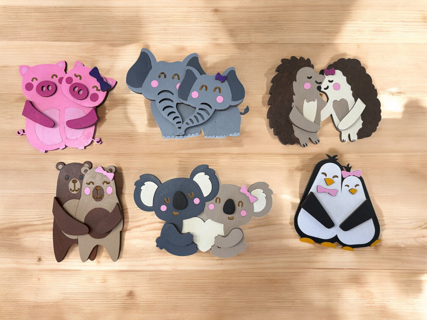 Animal Money Holder – Handmade Wooden Cash Gift