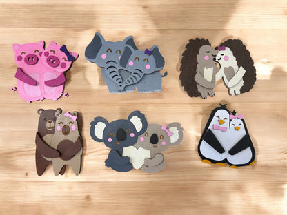 Animal Money Holder – Handmade Wooden Cash Gift