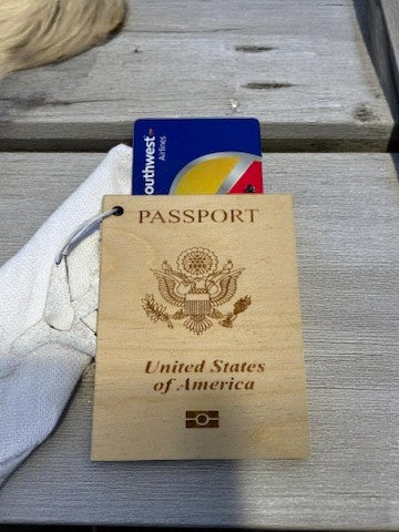 Passport Gift Card Holder | Handmade Travel Gift for Adventure Lovers | Unique Keepsake for Travelers