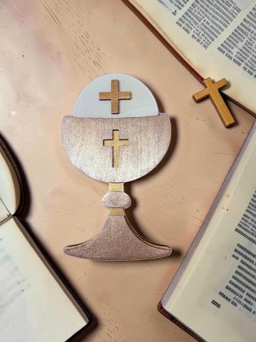 First Communion Gift Card Holder – Communion Chalice Gift – Religious Gift Card Holder – Catholic Communion Gift