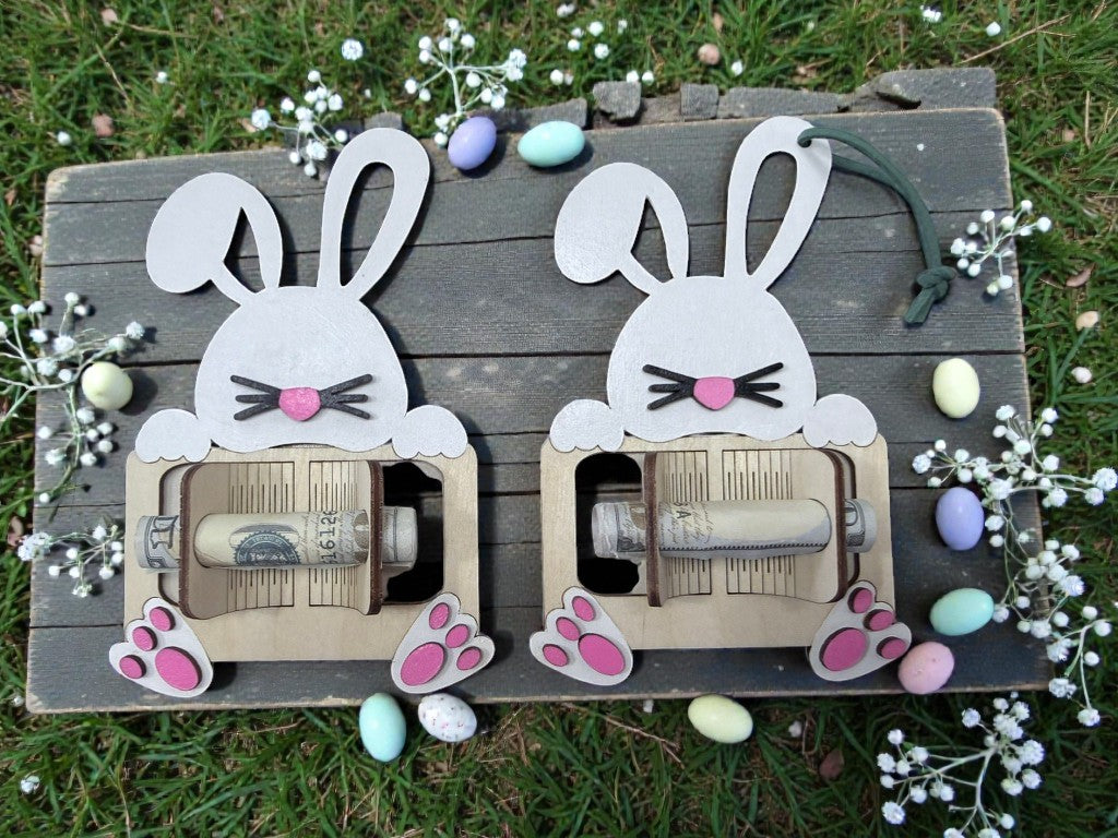 Easter Bunny Money Holder – Cash Gift for Easter Basket
