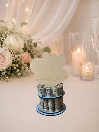 Wedding Bells Money Tree | Wedding Cash Gift | Handmade Wood