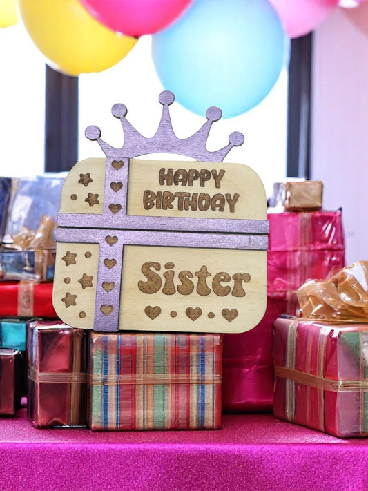 Happy Birthday Daughter Gift Card Holder | Special Birthday Keepsake for Daughter