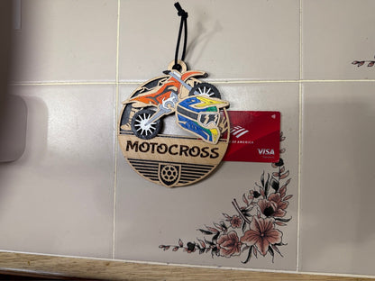 Personalized Sports Medallion Gift Card Holder | Hand Painted 3D Wood Sport Medal | Handcrafted