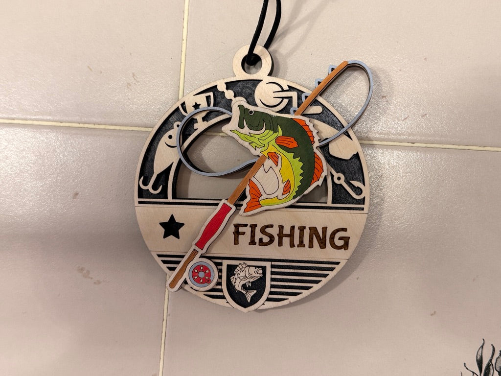 Personalized Sports Medallion Gift Card Holder | Hand Painted 3D Wood Sport Medal | Handcrafted