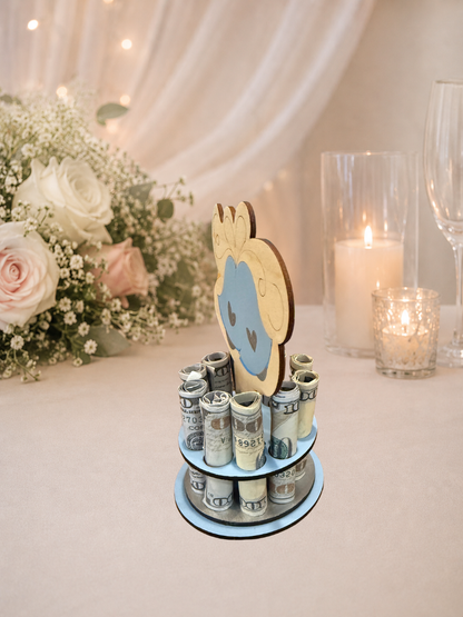 Wedding Bells Money Tree | Wedding Cash Gift | Handmade Wood