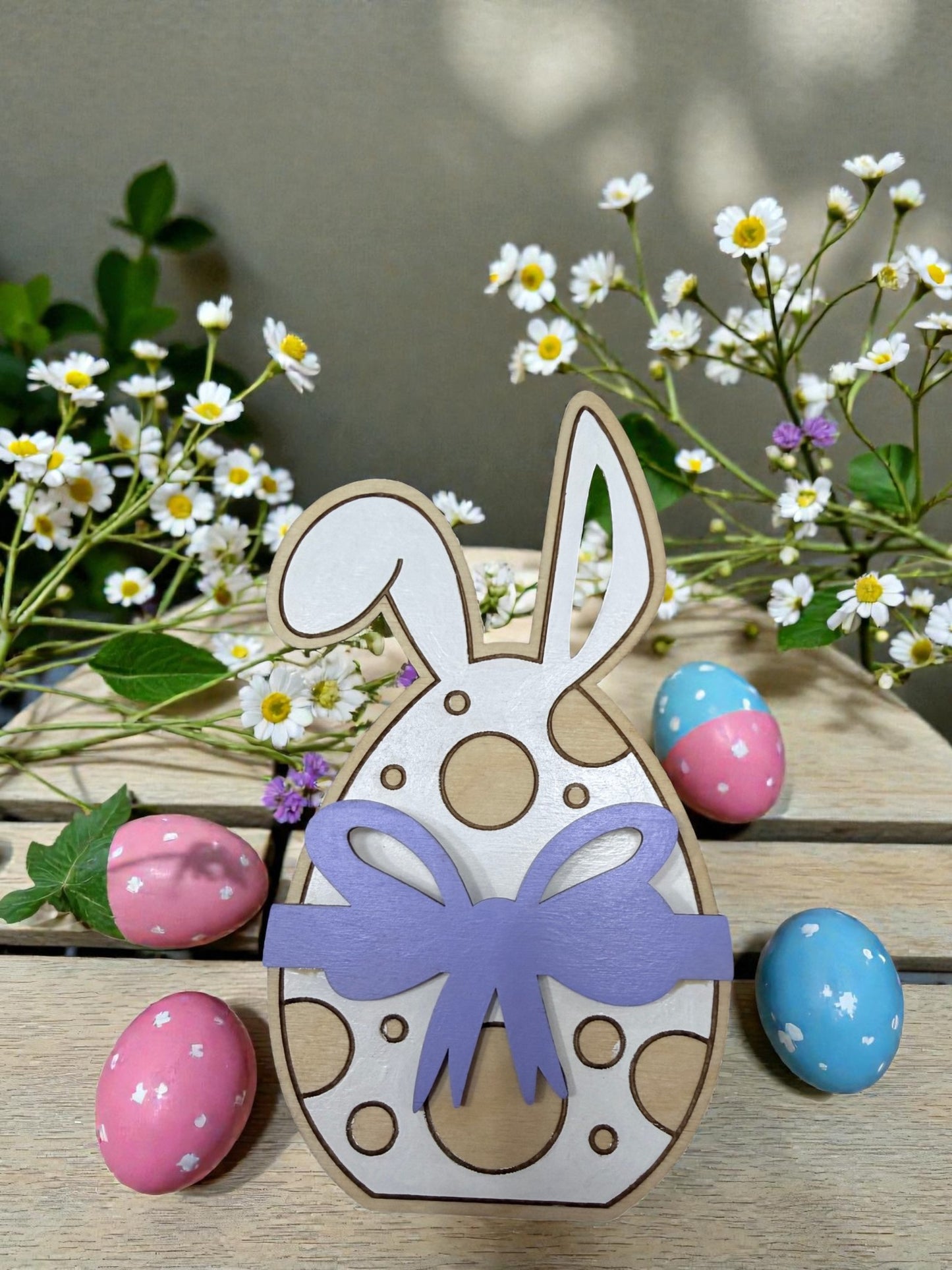 Easter Bunny Gift Card Holder – Wooden Bunny Pocket Gift Card Holder