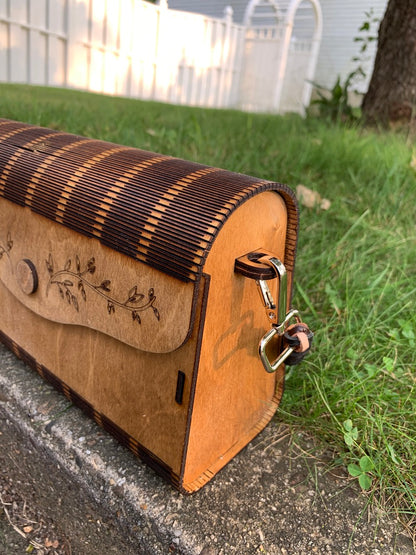 Wooden Purse