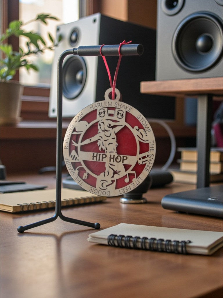 Hip Hop Gift Card Holder | Personalized Hip Hop Dancer Medallion