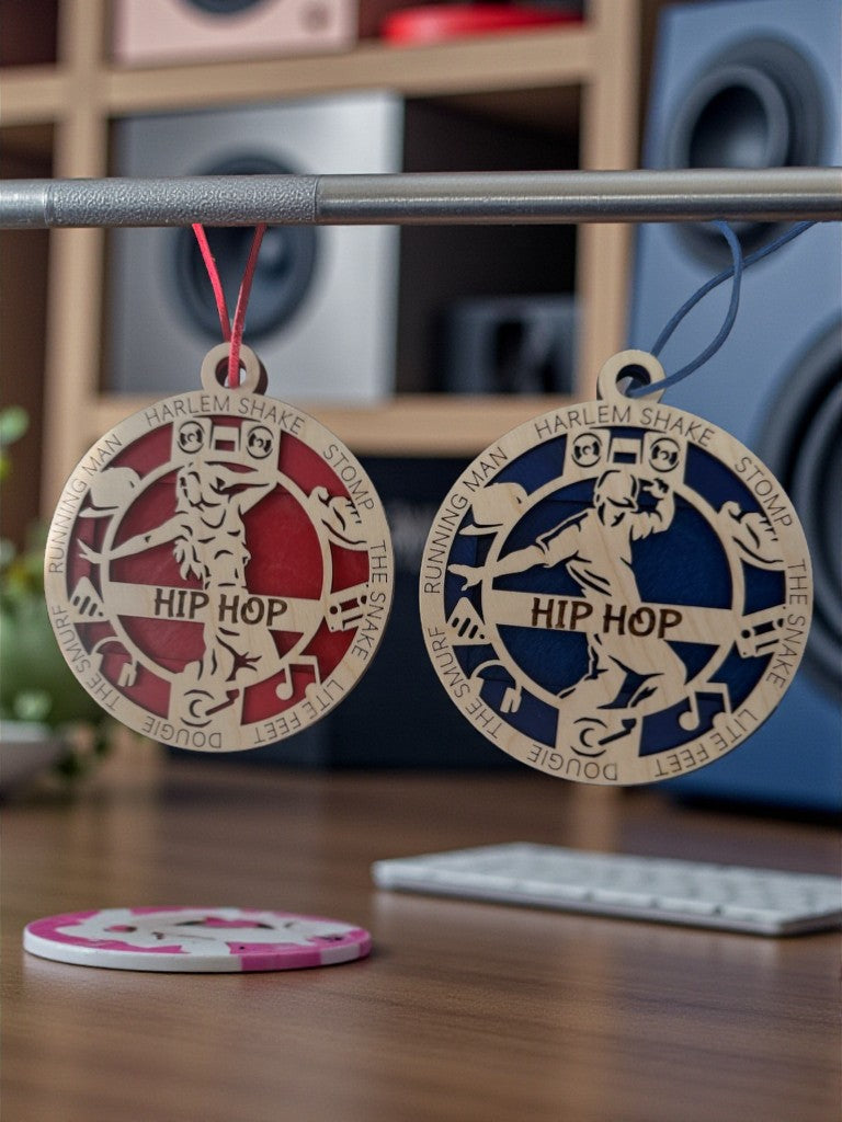 Hip Hop Gift Card Holder | Personalized Hip Hop Dancer Medallion