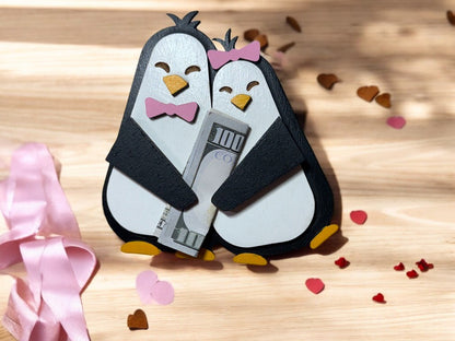 Animal Money Holder – Handmade Wooden Cash Gift