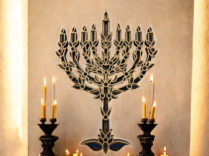 Menorah Layered