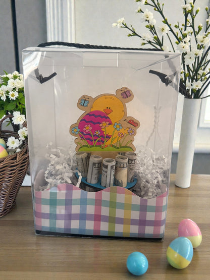 Easter Money Tree – Wooden Cash Gift with Optional Boutique Gift Box