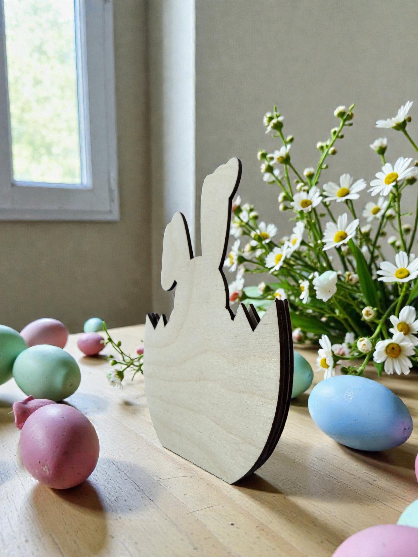 Bunny Money Gift Card Holder – Easter Bunny Wooden Gift Card Holder
