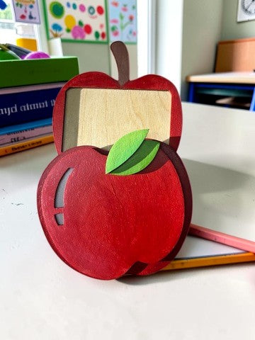 Personalized Apple Teacher Gift Card Holder – Custom Teacher Gift – Teacher Appreciation Gift – End of Year Gift