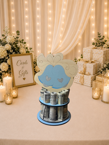 Wedding Bells Money Tree | Wedding Cash Gift | Handmade Wood