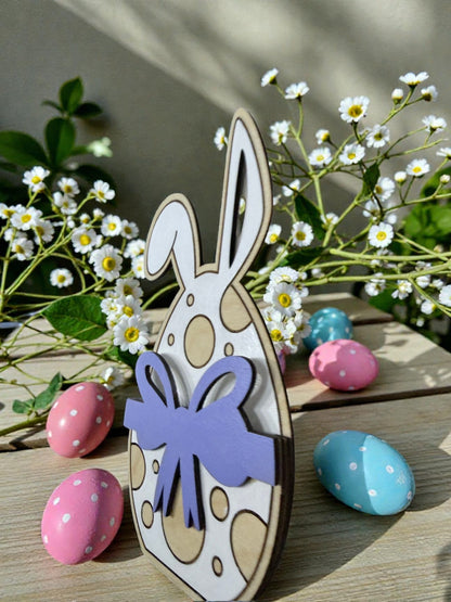 Easter Bunny Gift Card Holder – Wooden Bunny Pocket Gift Card Holder