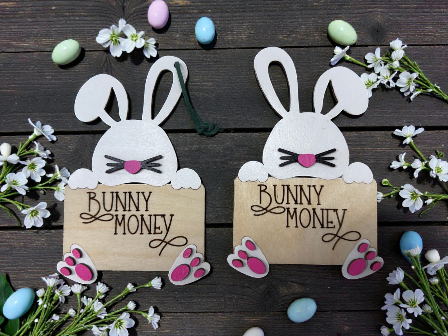 Bunny Gift Card Holder – Easter Basket Gift Card Holder
