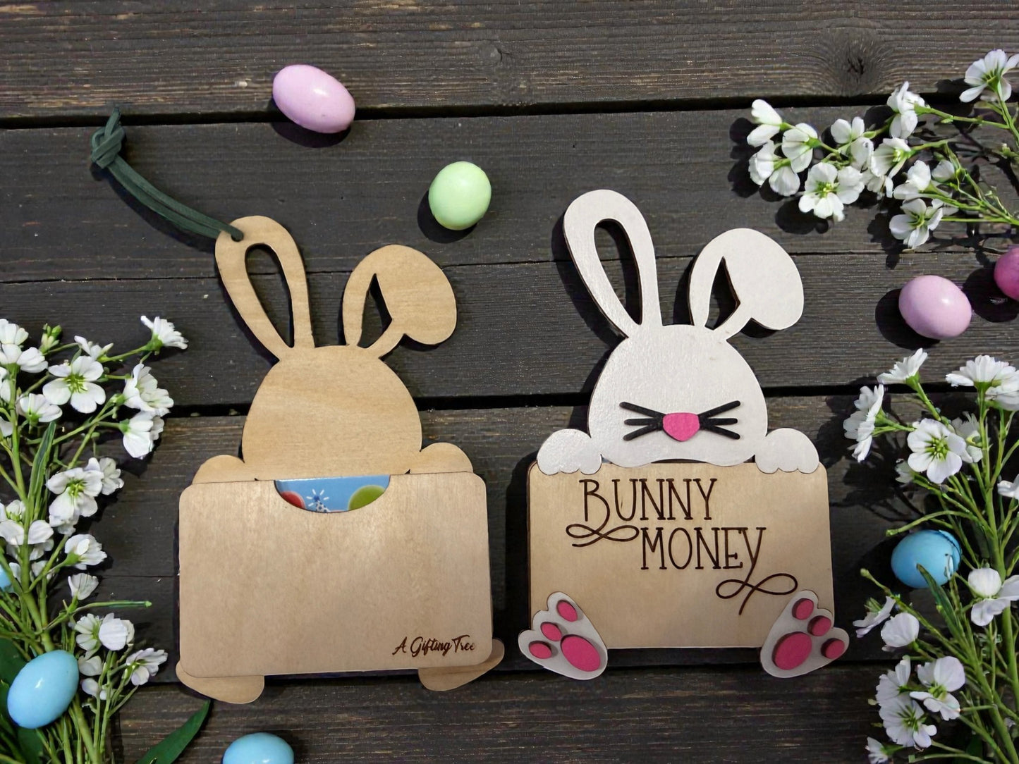 Bunny Gift Card Holder – Easter Basket Gift Card Holder