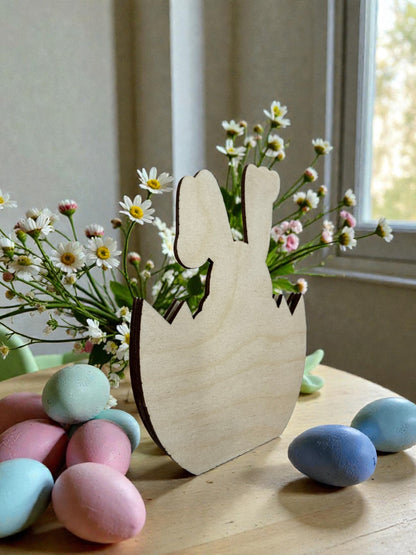Bunny Money Gift Card Holder – Easter Bunny Wooden Gift Card Holder