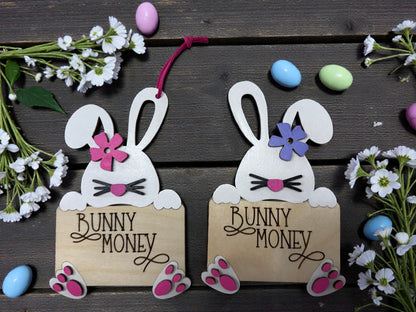 Bunny Gift Card Holder – Easter Basket Gift Card Holder
