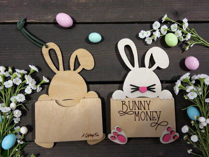 Bunny Gift Card Holder – Easter Basket Gift Card Holder
