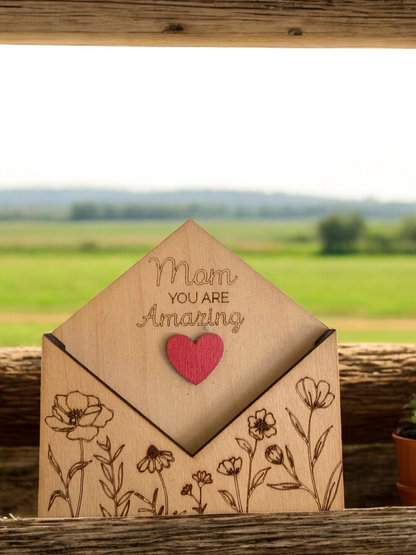 Mothers Letters Gift Card Holders