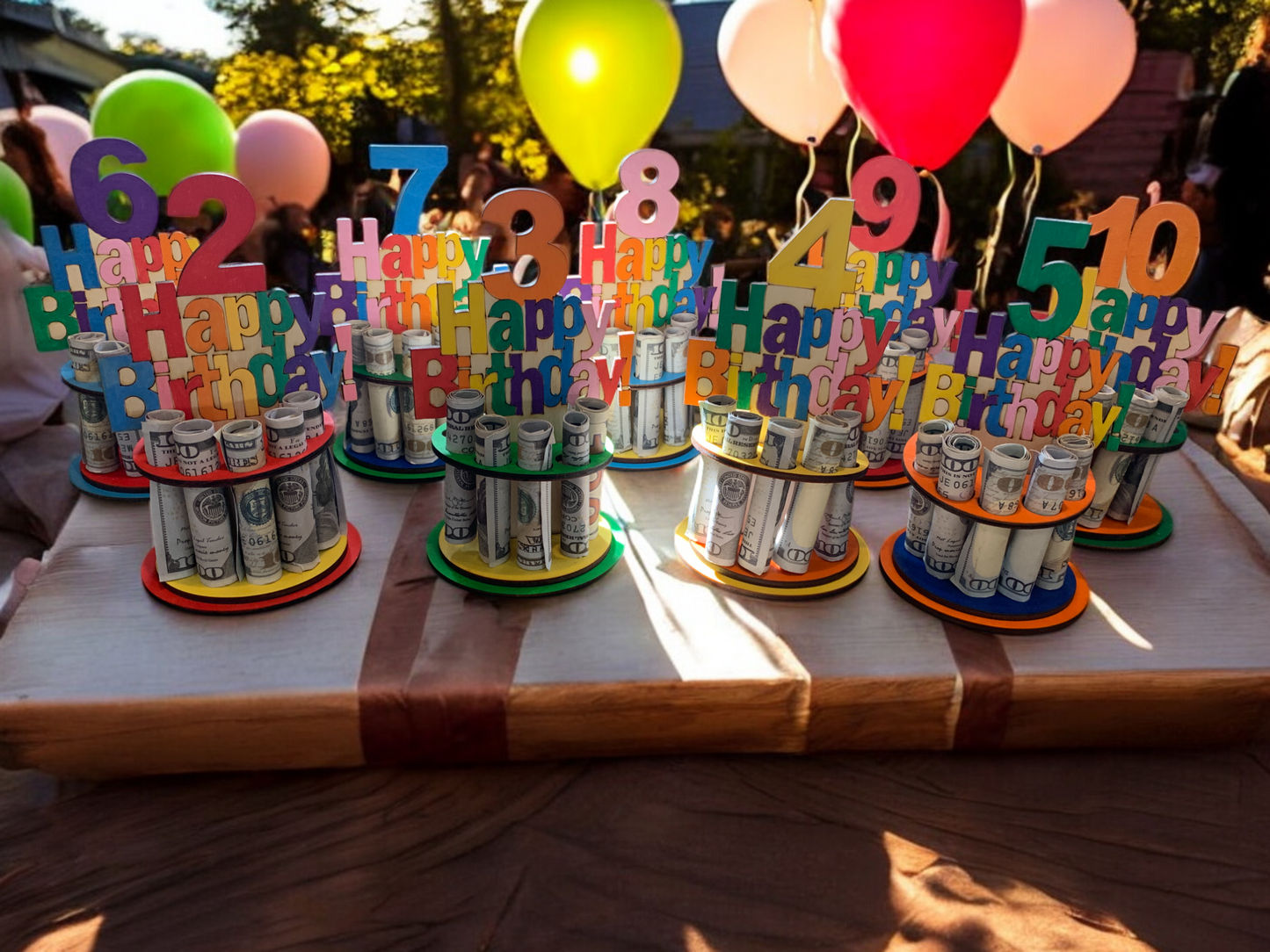 Kids Birthday Money Trees