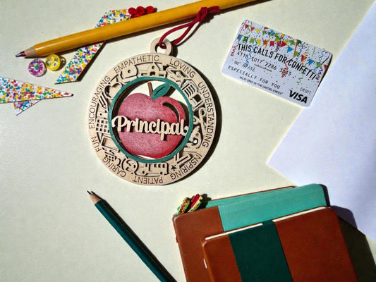 School Staff Gift Card Holder – Teacher, Bus Driver, Principal Gift