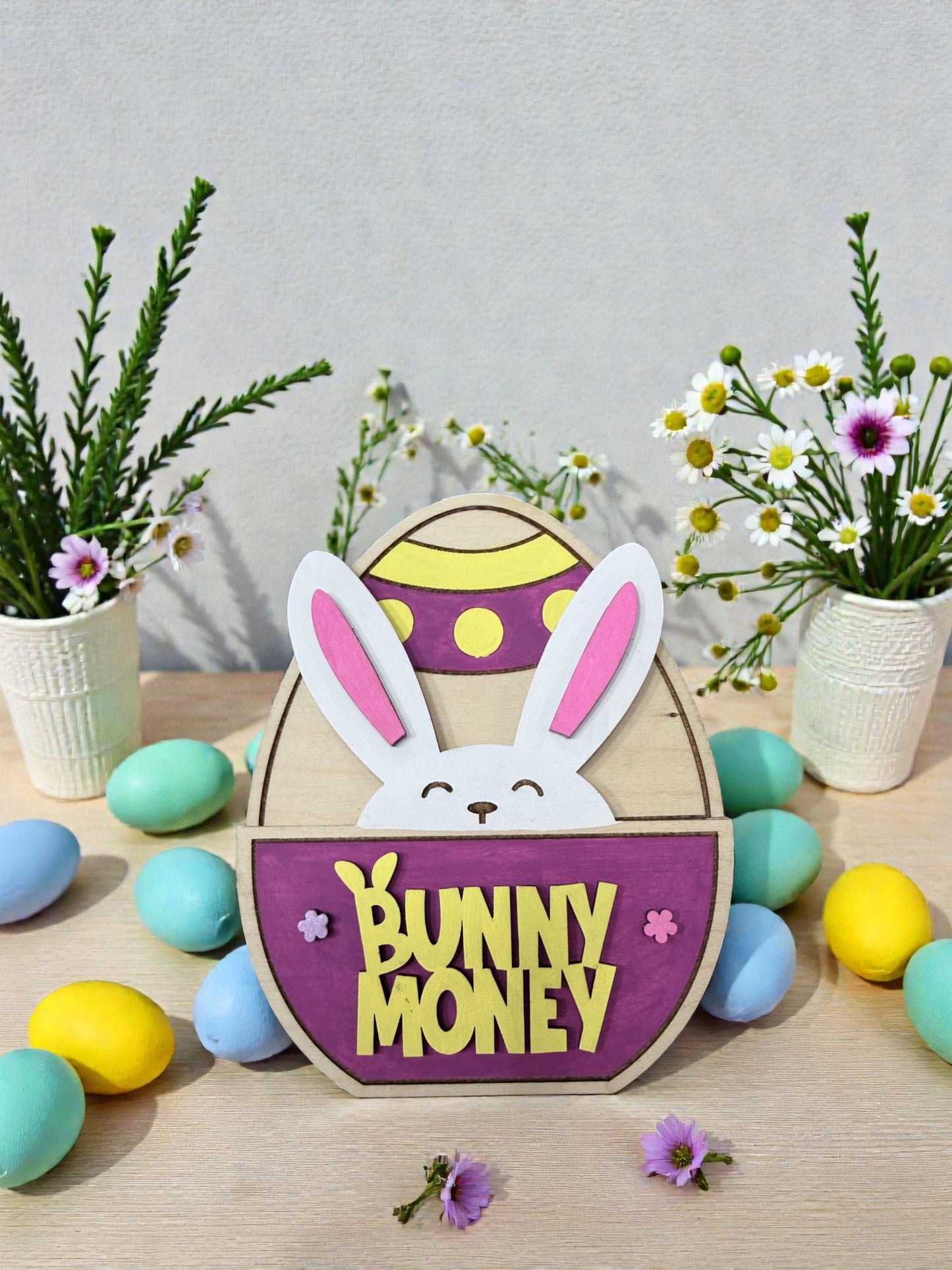 Bunny Money Gift Card Holder – Easter Bunny Pocket Gift Card Holder