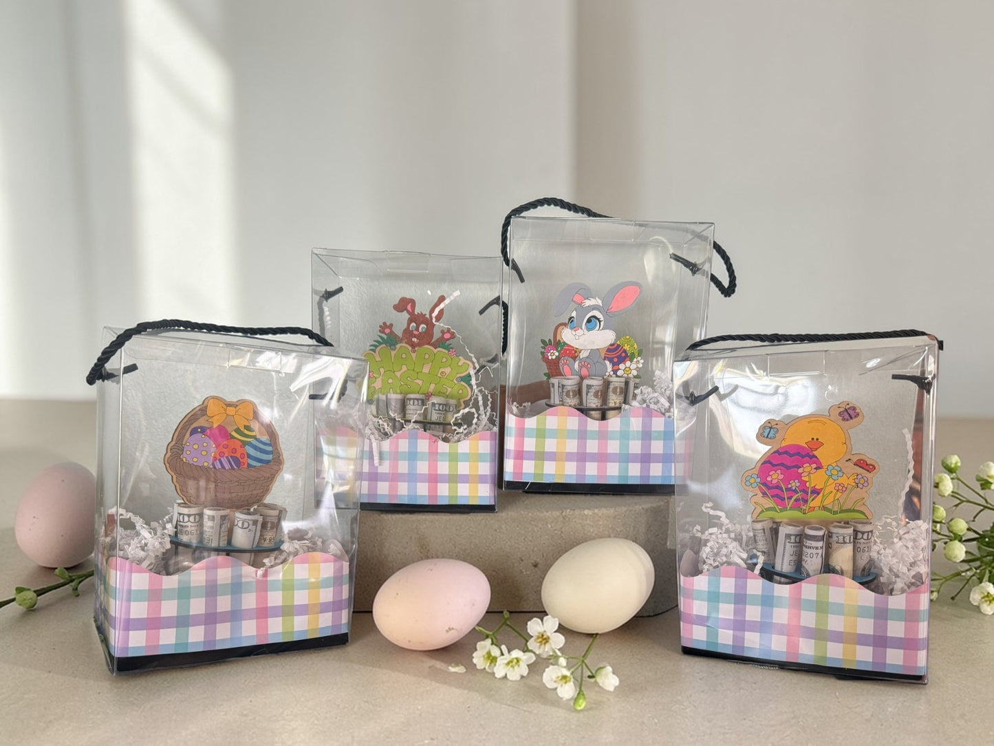 Easter Money Tree – Wooden Cash Gift with Optional Boutique Gift Box